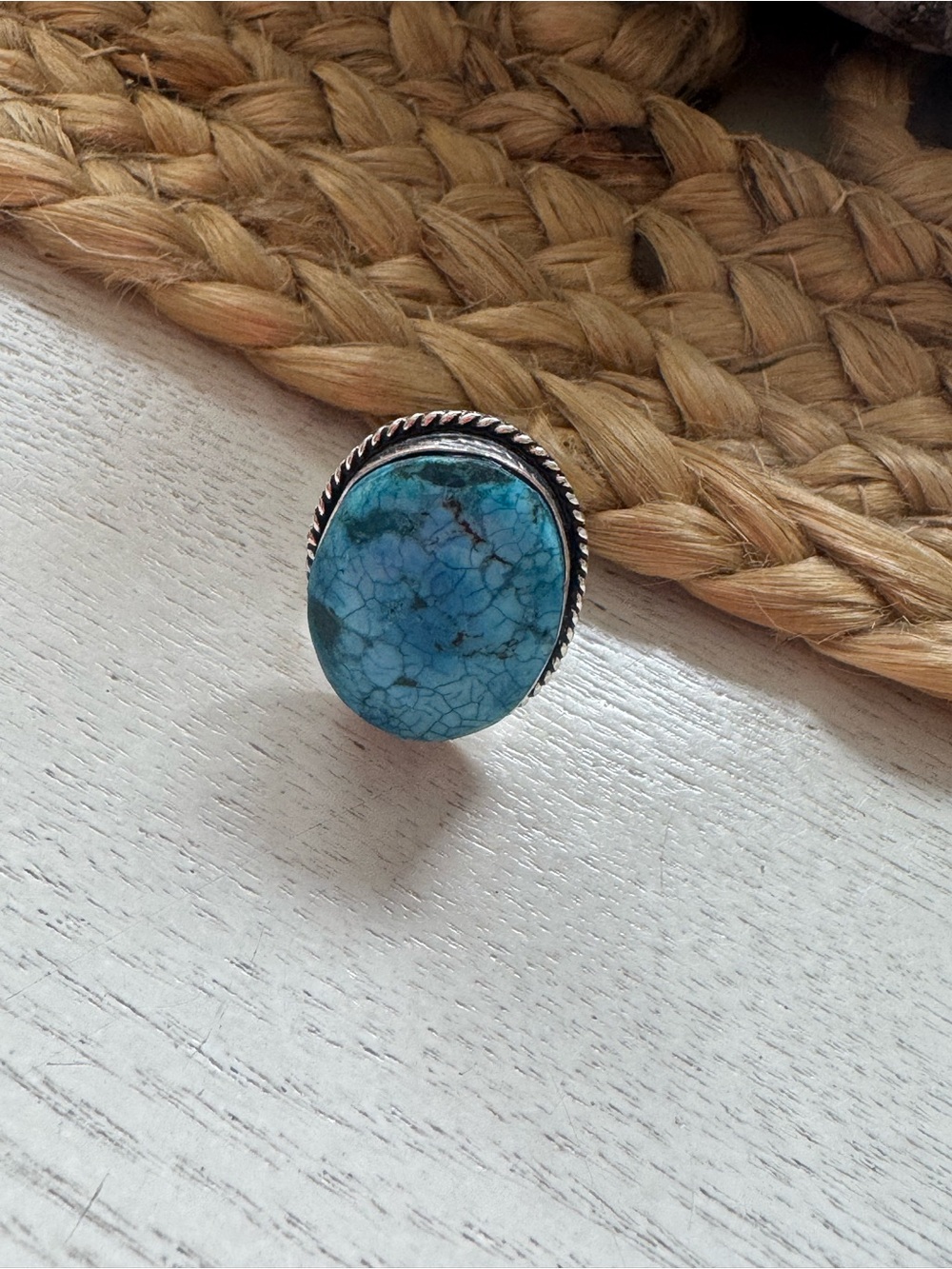 🤩TURQUOISE GEMSTONE RING - Picture 3 of 7
